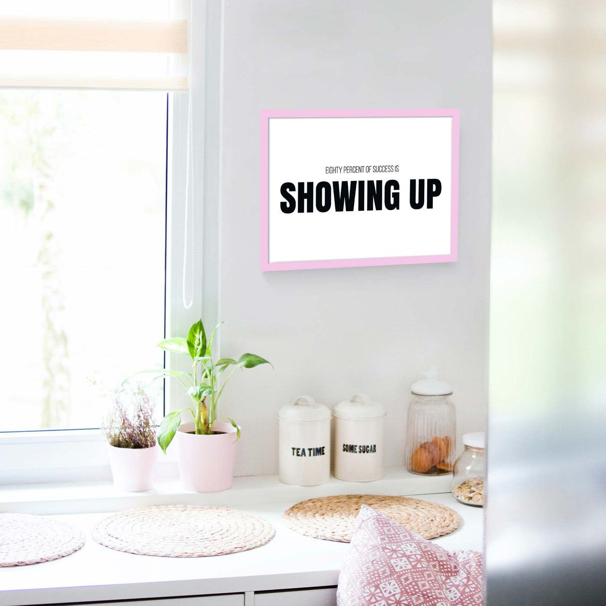 Eighty percent of success is showing up