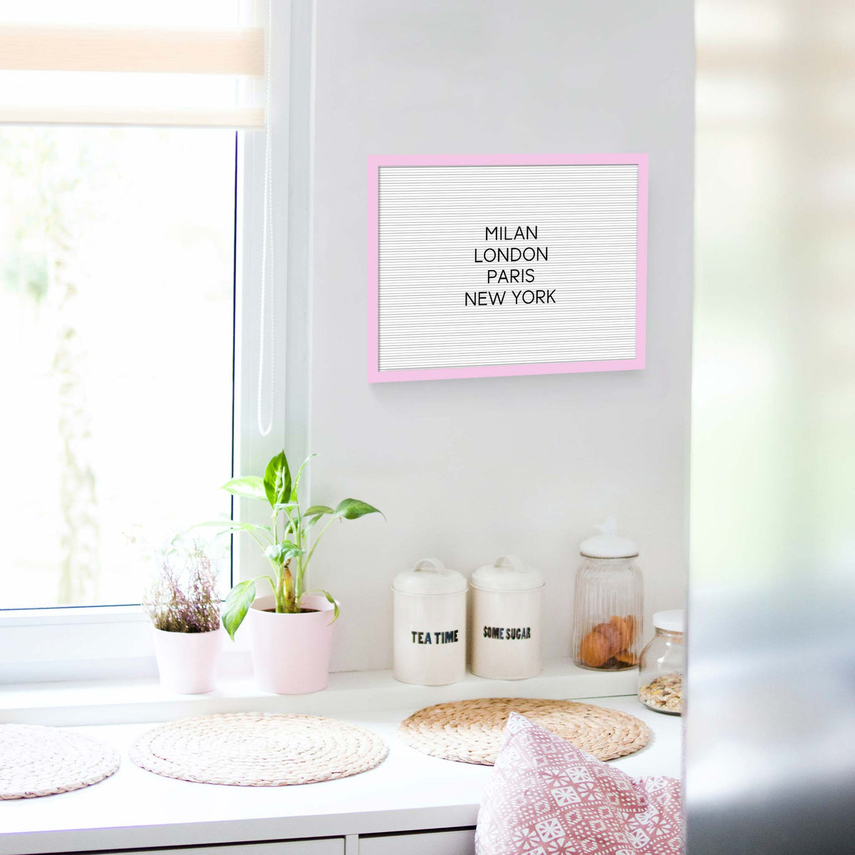 London, Paris, New York, Milan