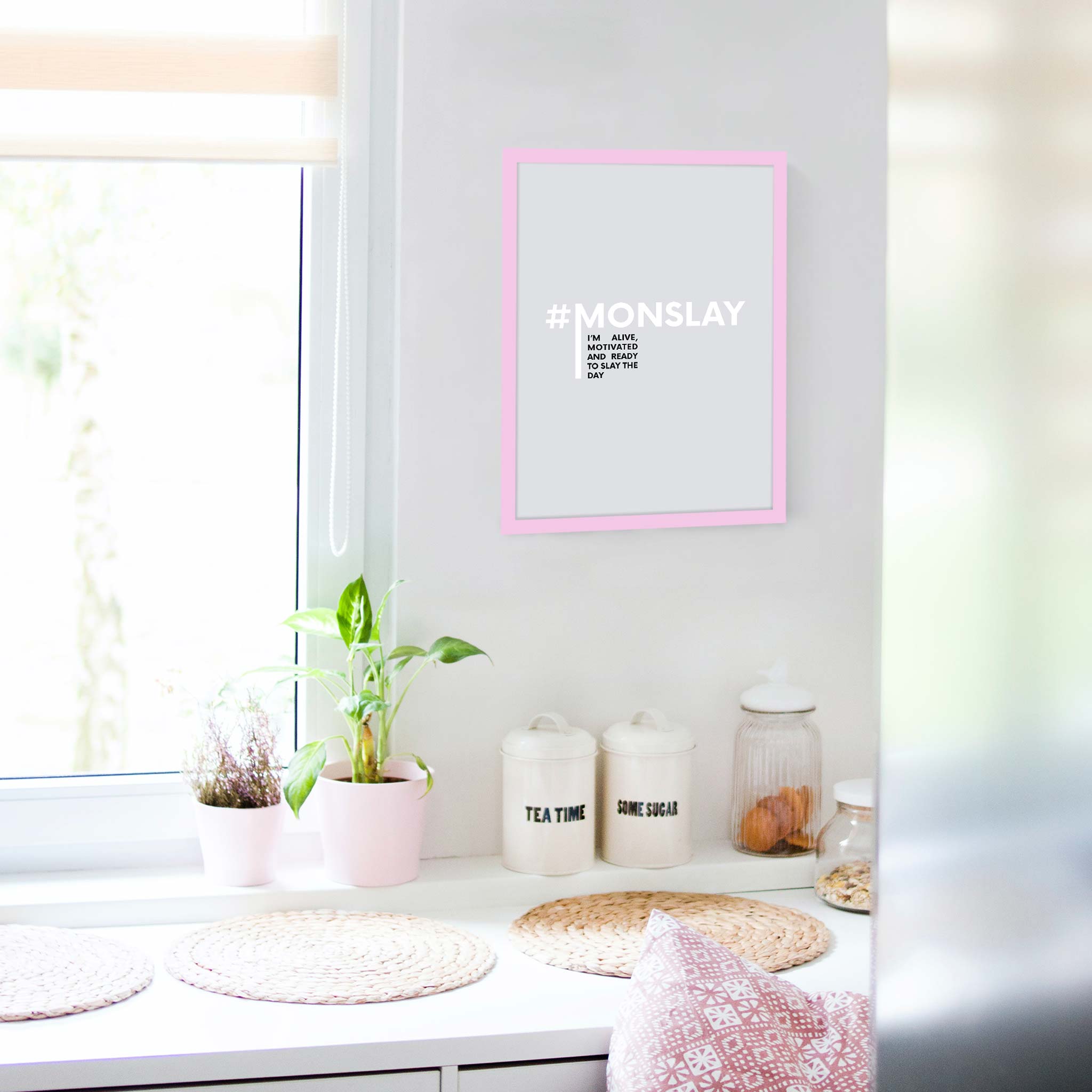 I’m alive, motivated and ready to slay the day #MONSLAY
