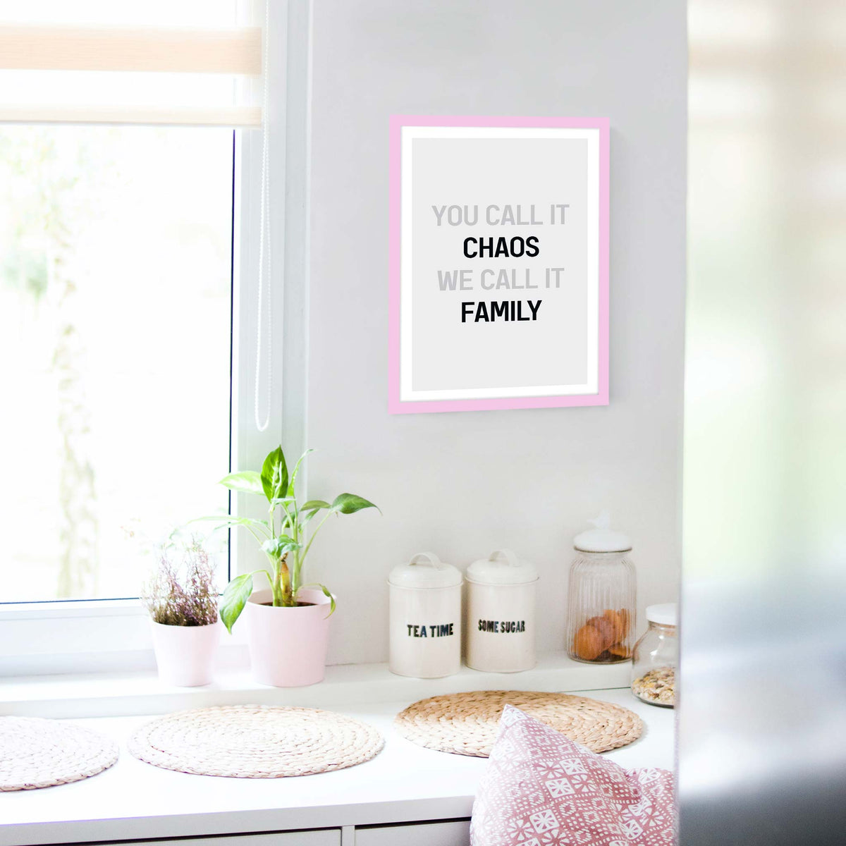 You call it chaos we call it family