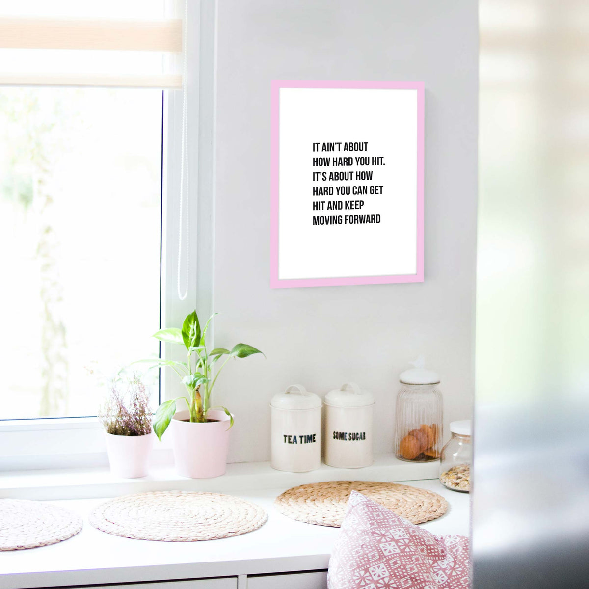 It ain’t about how hard you hit. It’s about how hard you can get hit and keep moving forward