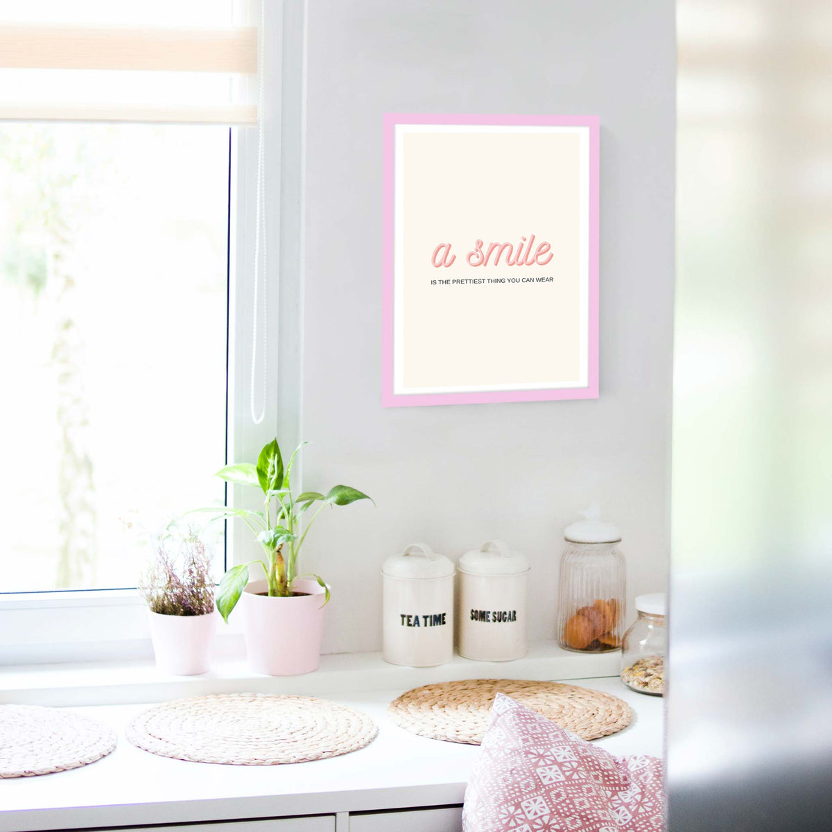 A smile is the prettiest thing you can wear