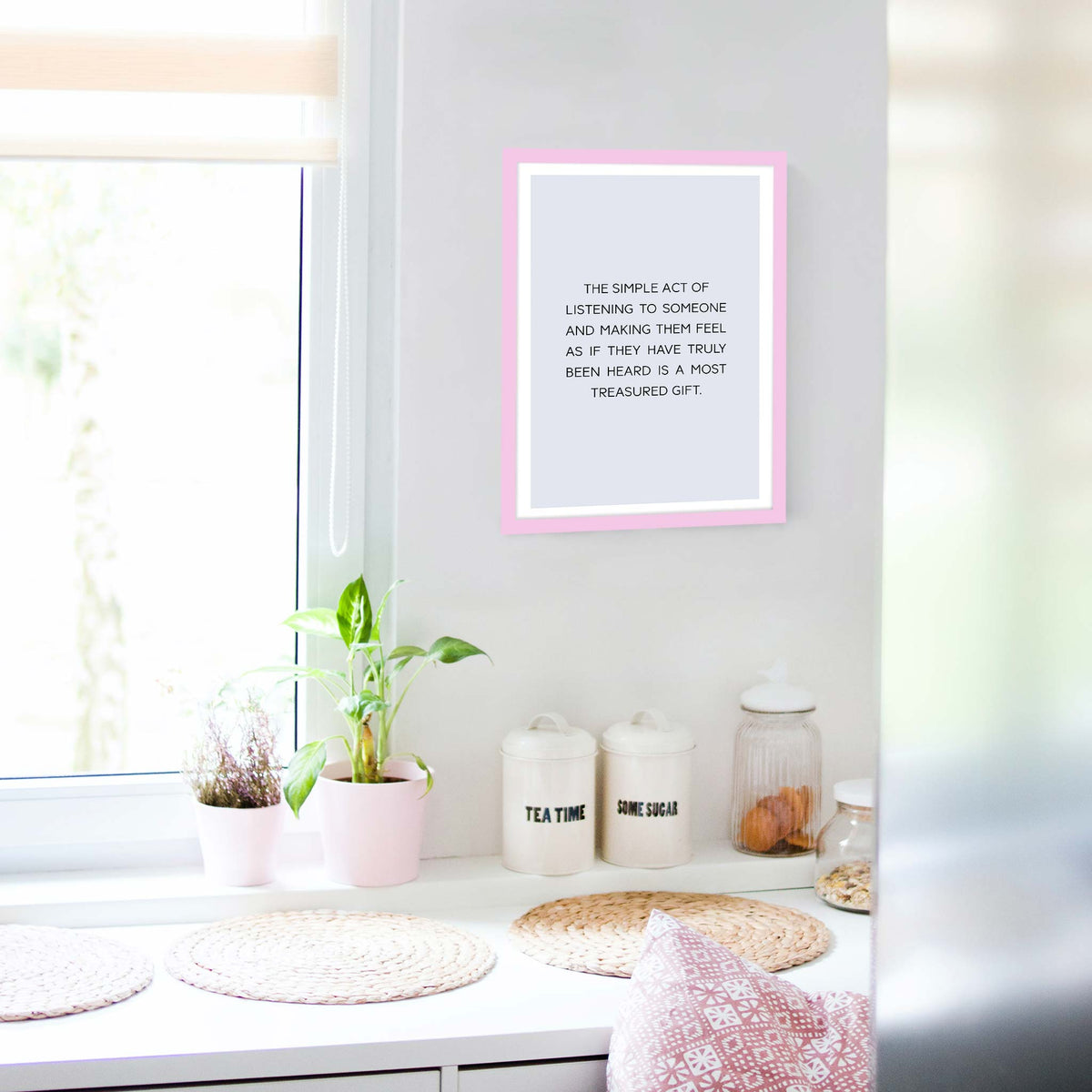 The simple act of listening to someone and making them feel as if they have truly been heard is a most treasured gift