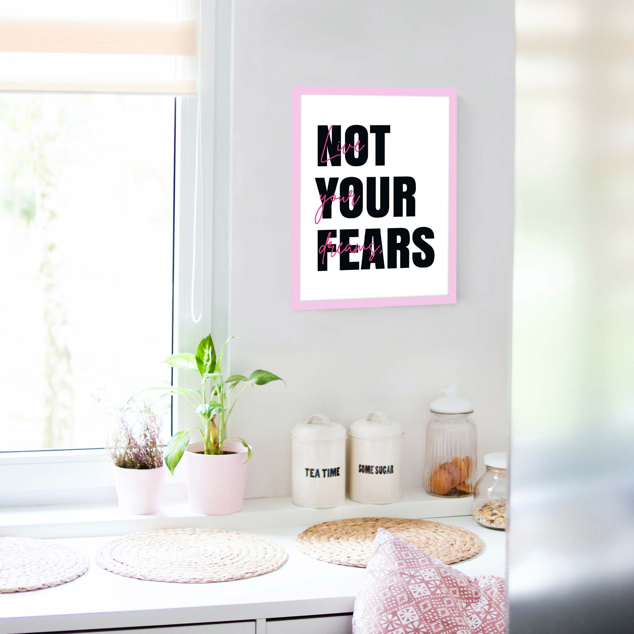 Live your dreams, not your fears