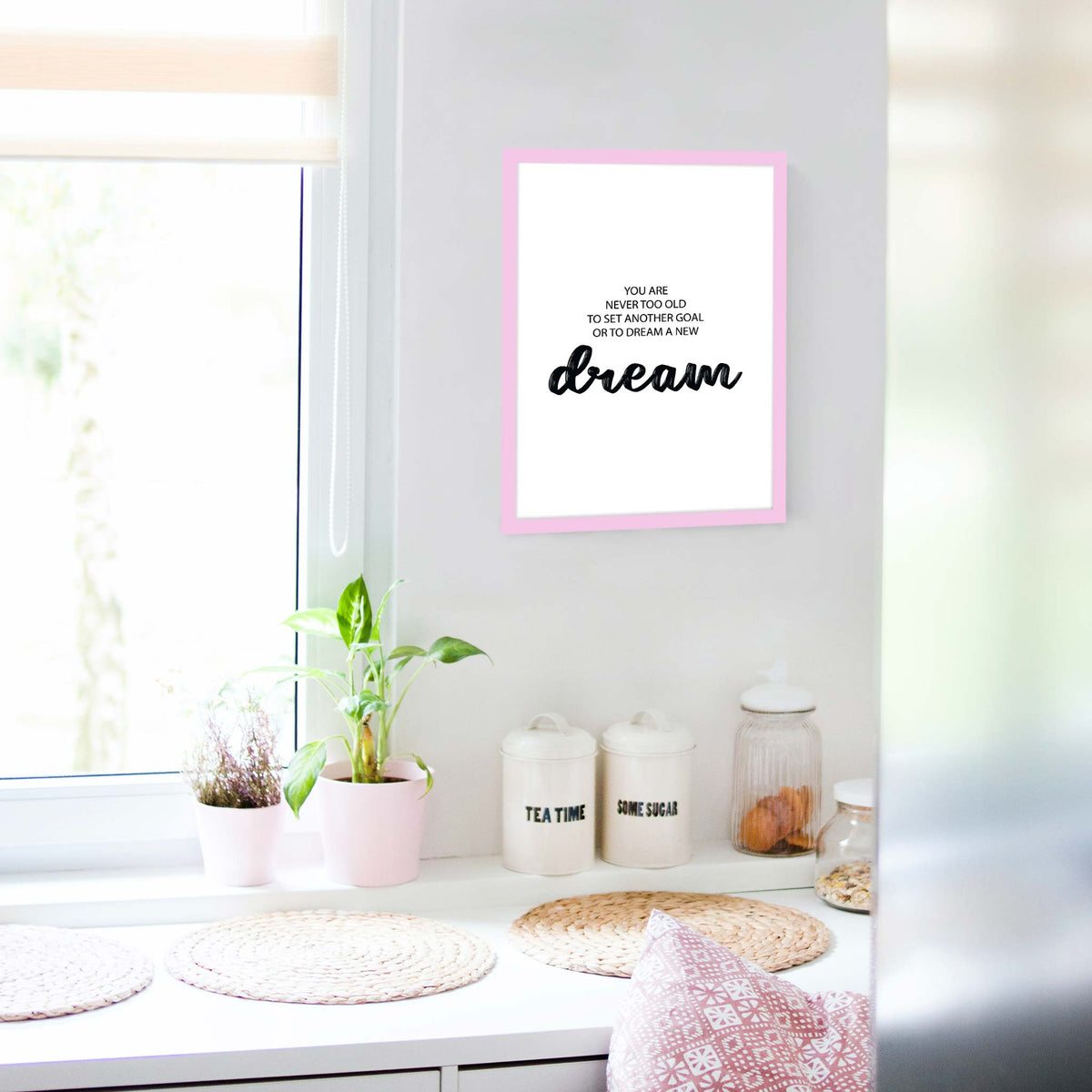 You are never too old to set another goal or to dream a new dream