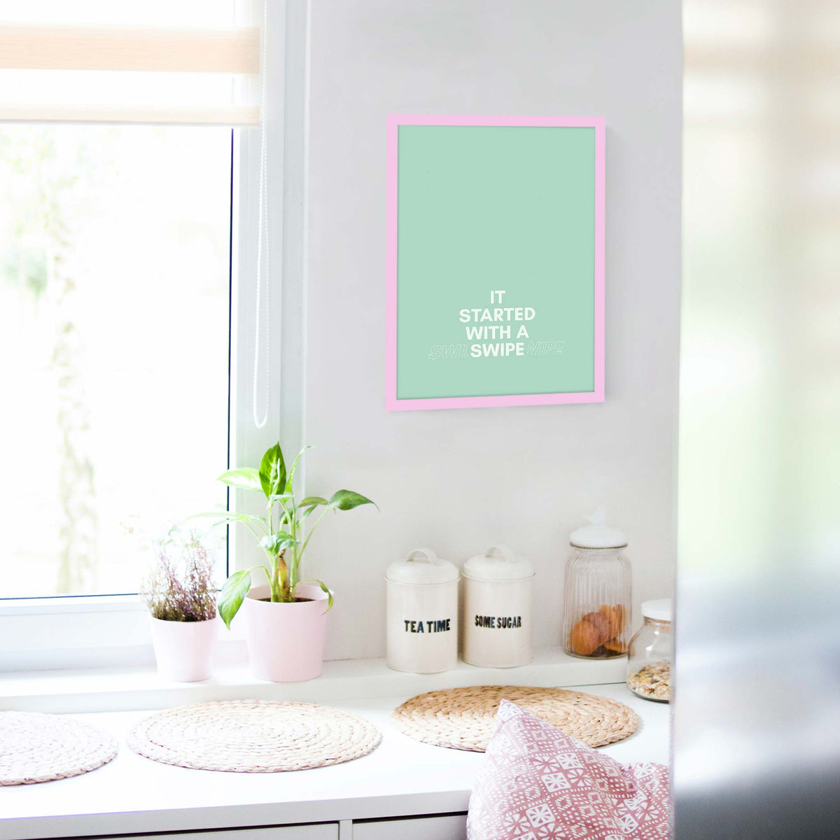 It started with a swipe