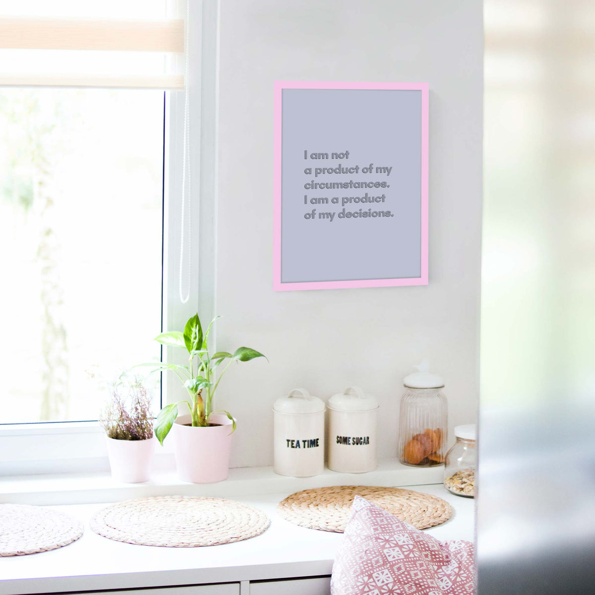 I am not a product of my circumstances. I am a product of my decisions