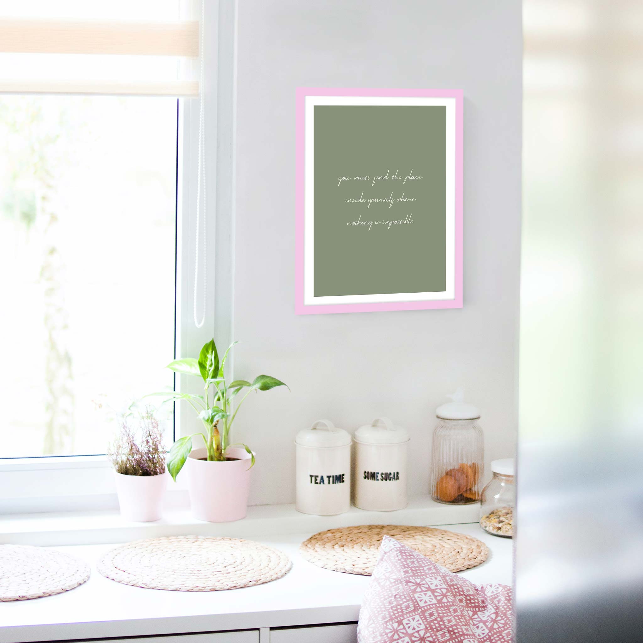 You must find the place inside yourself where nothing is impossible