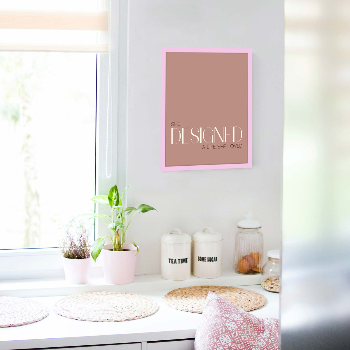 She designed a life she loved