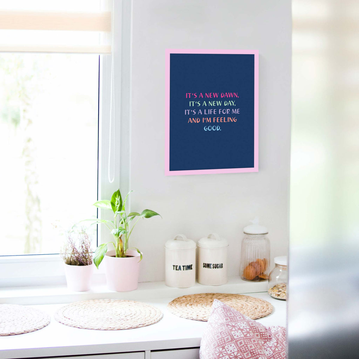 It’s a new dawn, it’s a new day, it’s a life for me and I’m feeling good