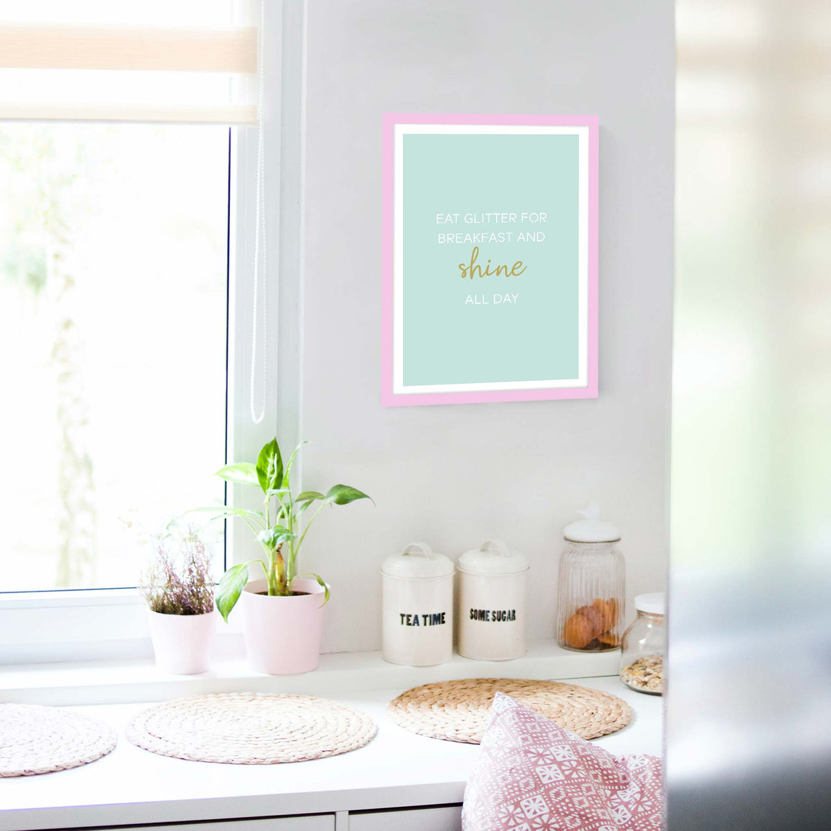 Eat glitter for breakfast and shine all day