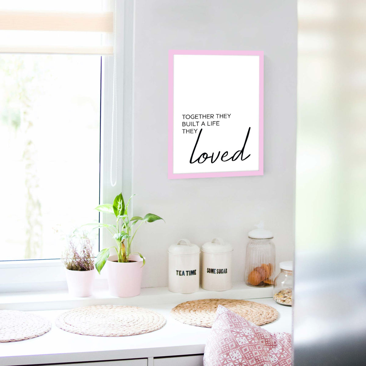 Together they built a life they loved