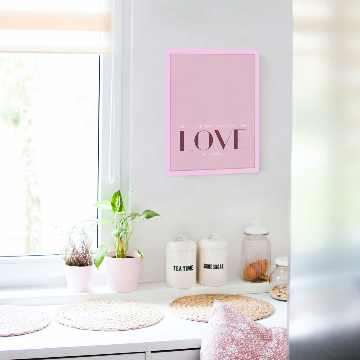 Life’s a game made for everyone and love is the prize