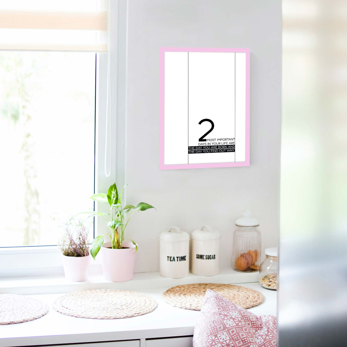 The two most important days in your life are the day you are born and the day you find out why