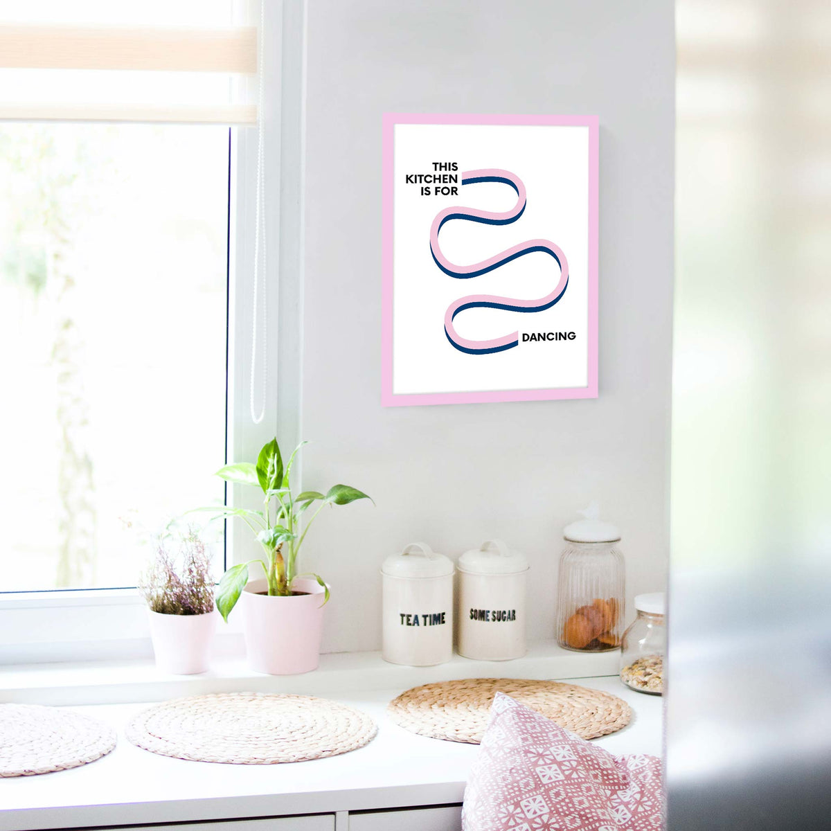 This kitchen is for dancing