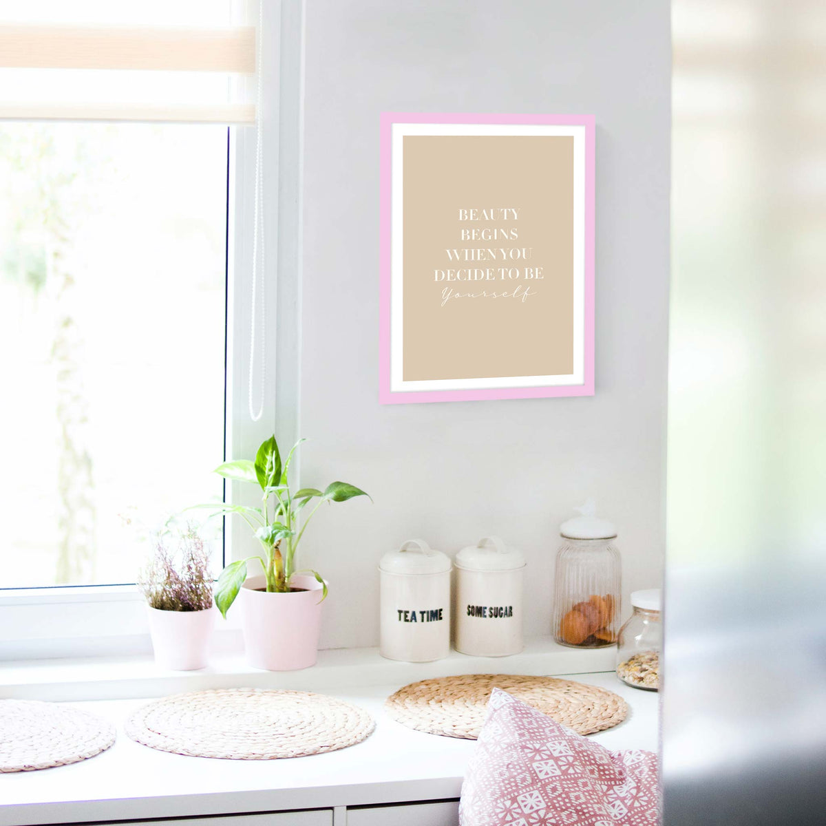 Beauty begins when you decide to be yourself