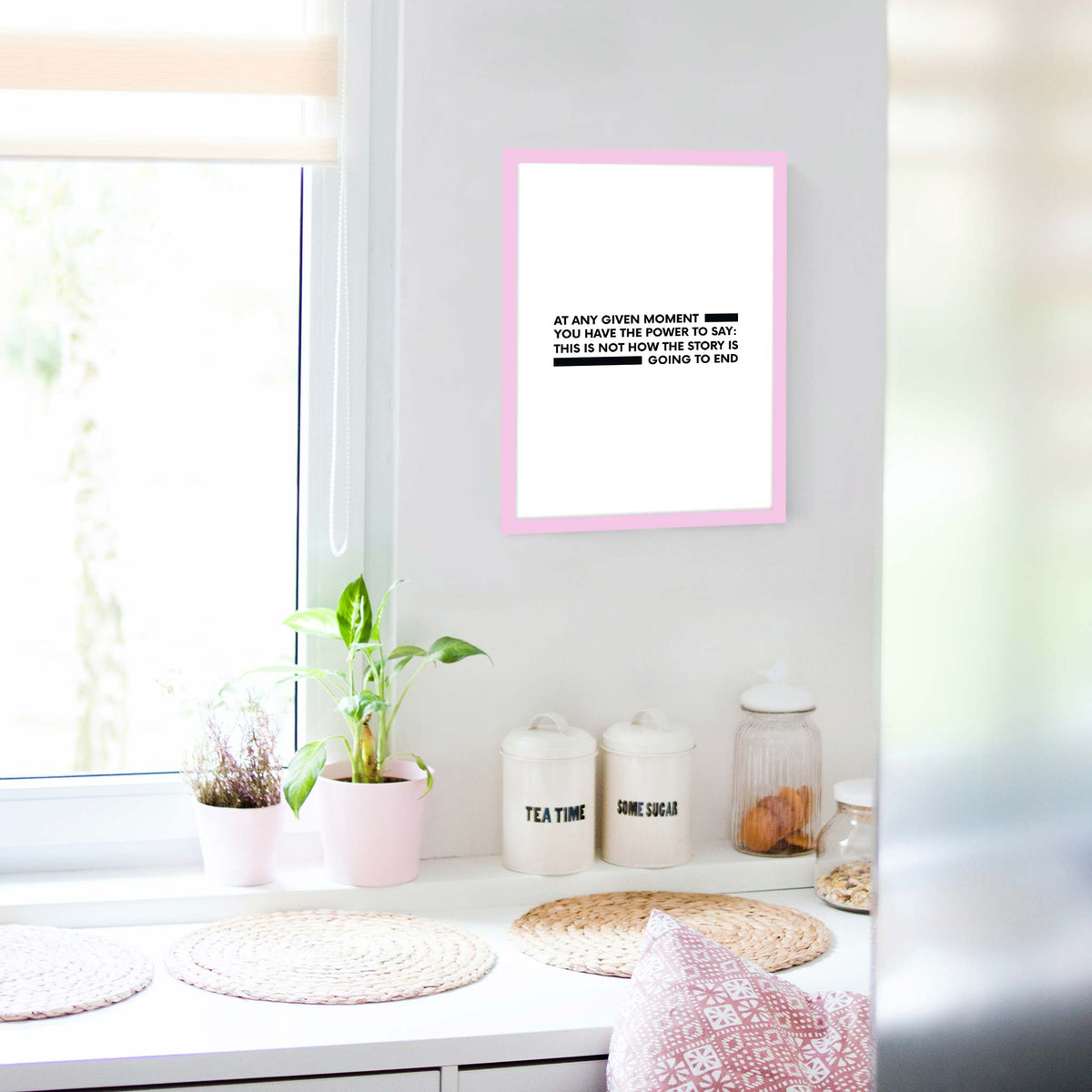 At any given moment you have the power to say: this is not how the story is going to end