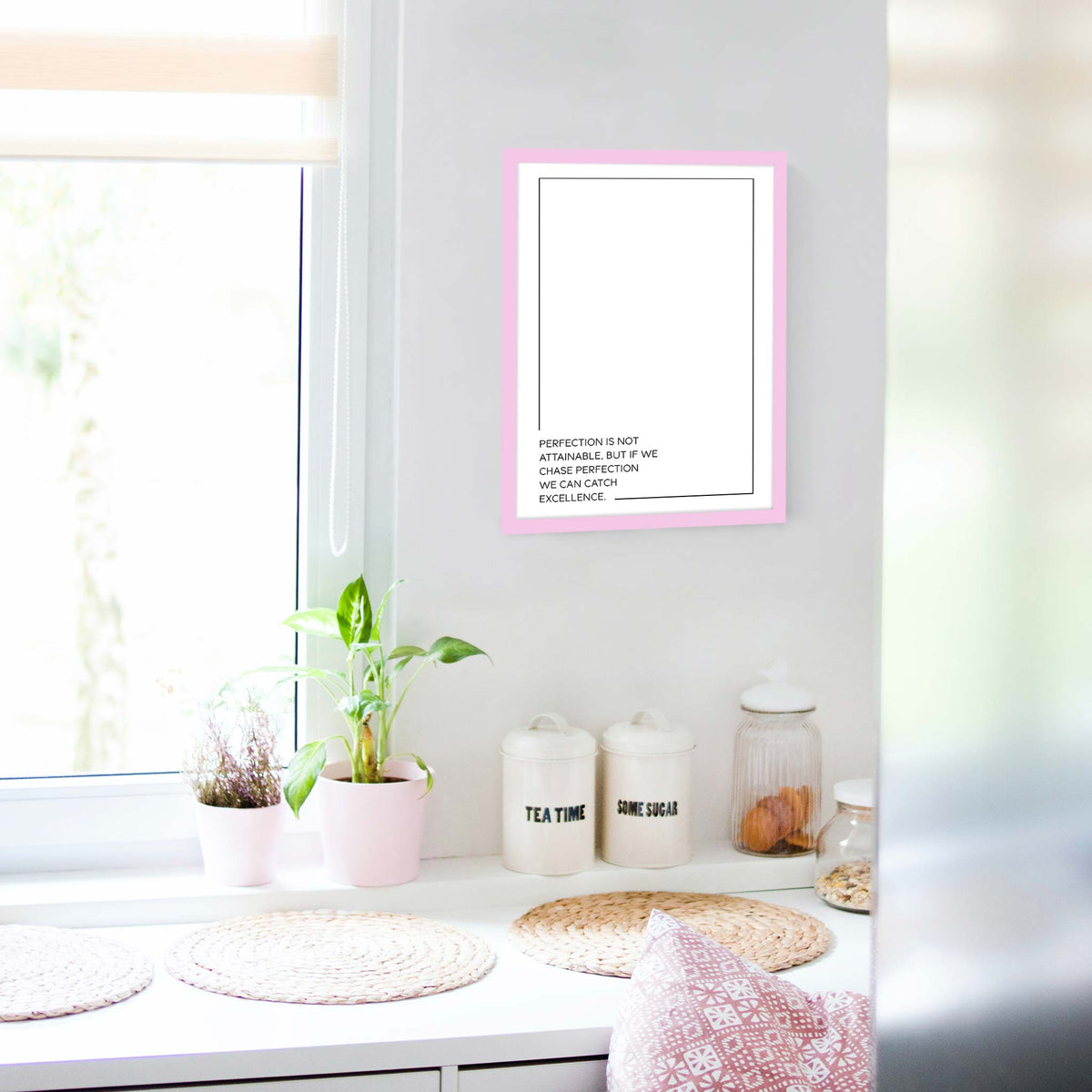 Perfection is not attainable, but if we chase perfection we can catch excellence