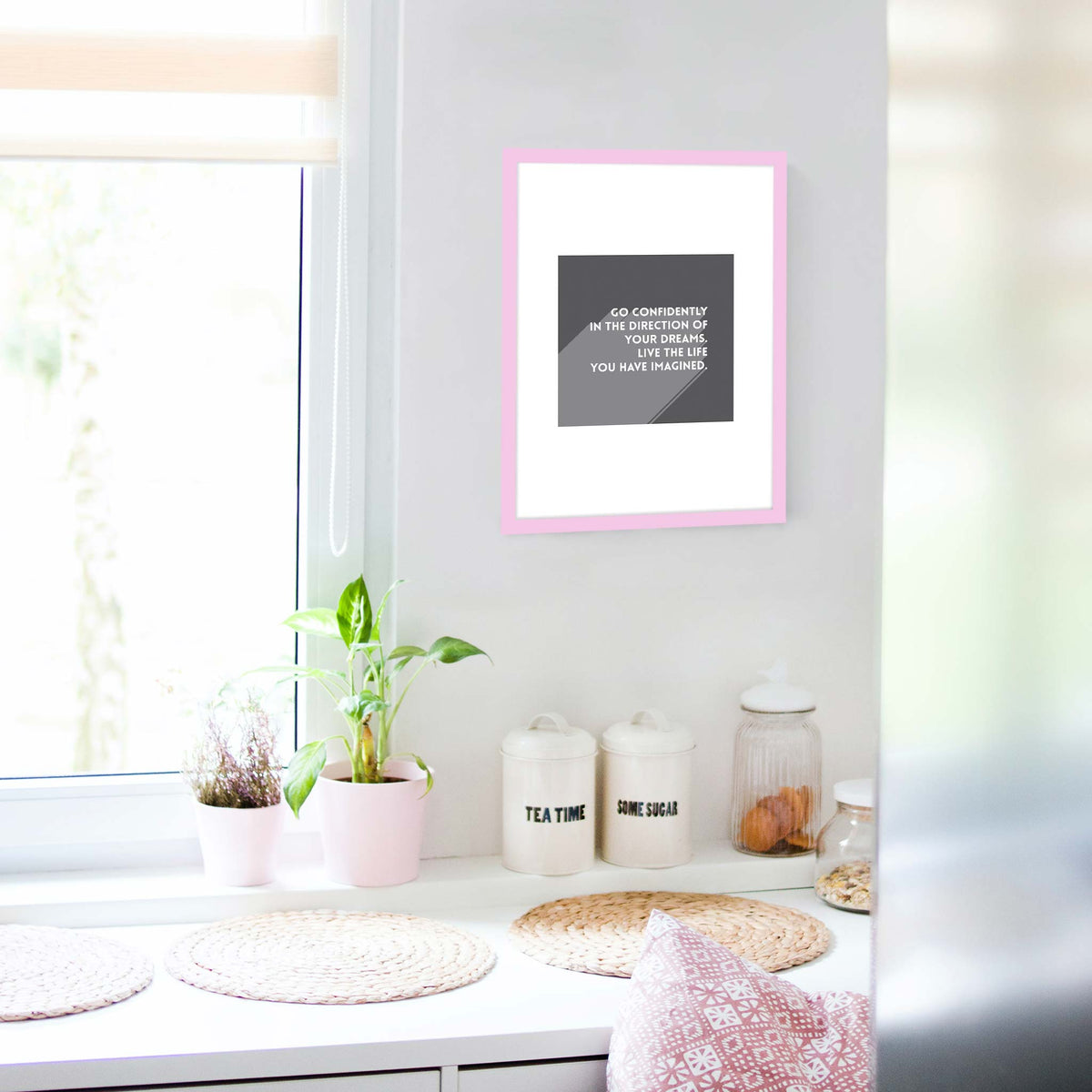 Go confidently in the direction of your dreams. Live the life you have imagined