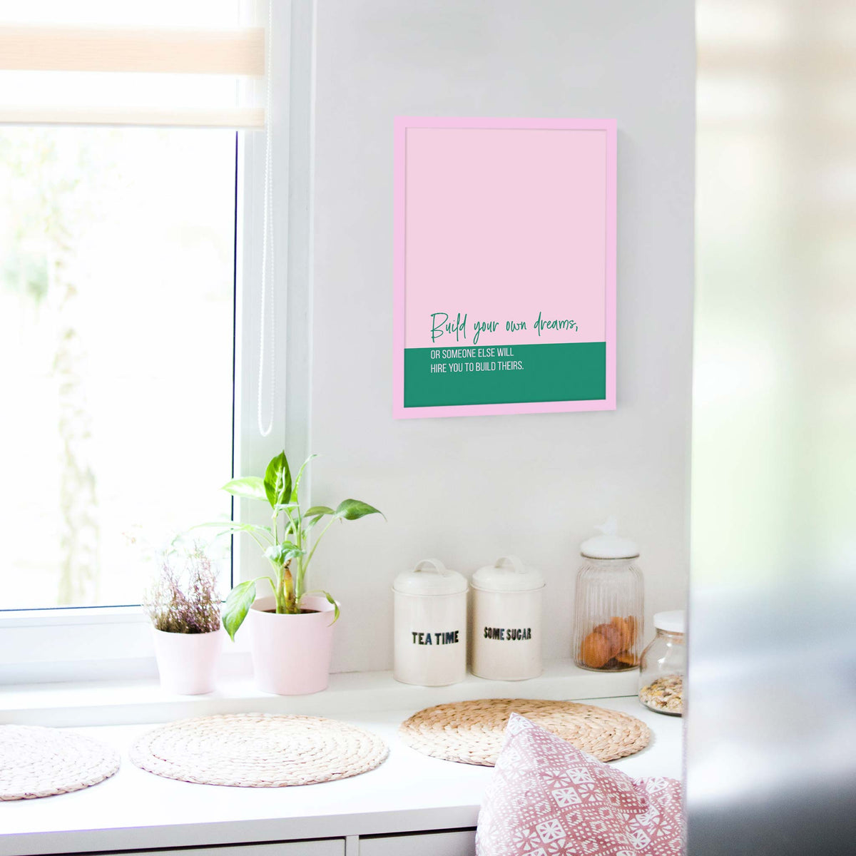 Build your own dreams, or someone else will hire you to build theirs