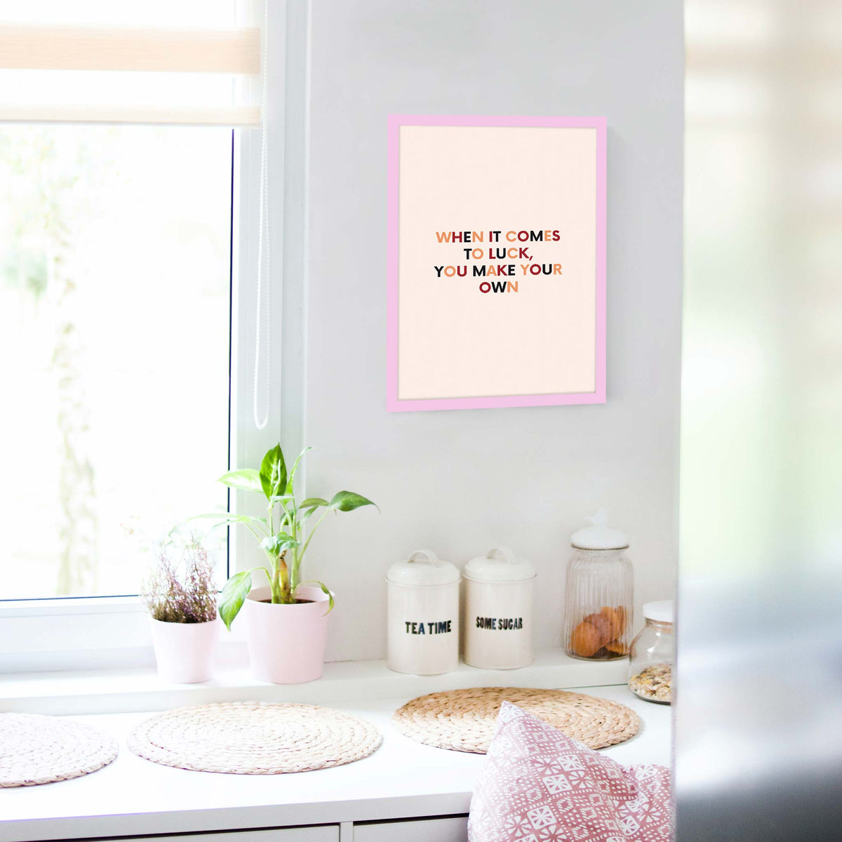 When it comes to luck, you make your own