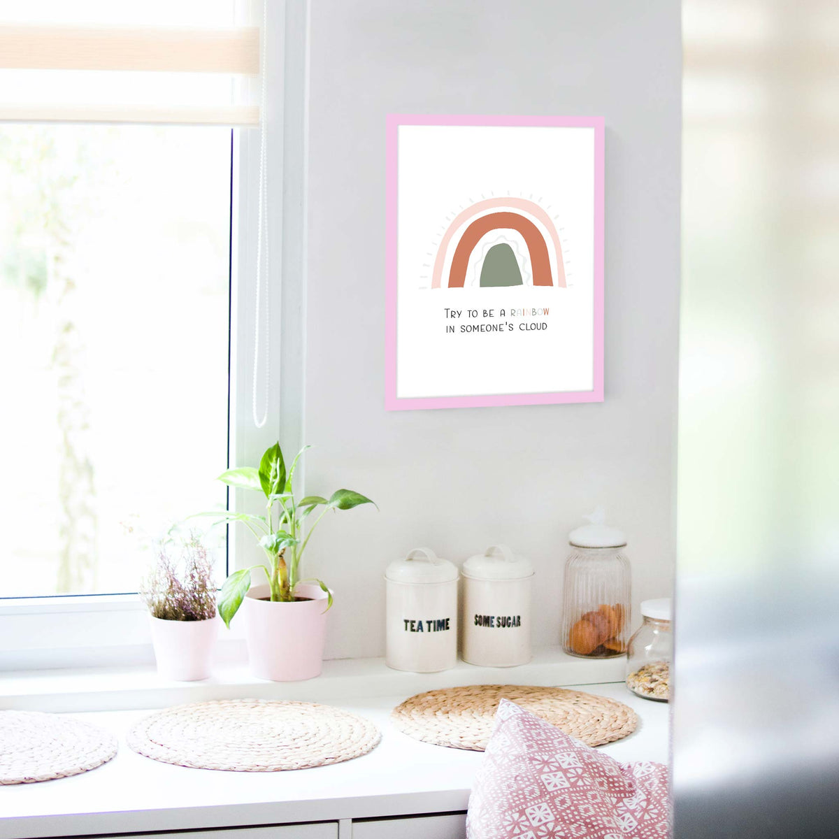 Try to be a rainbow in someone’s cloud