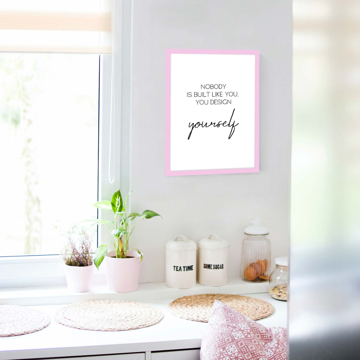 Nobody is built like you, you design yourself