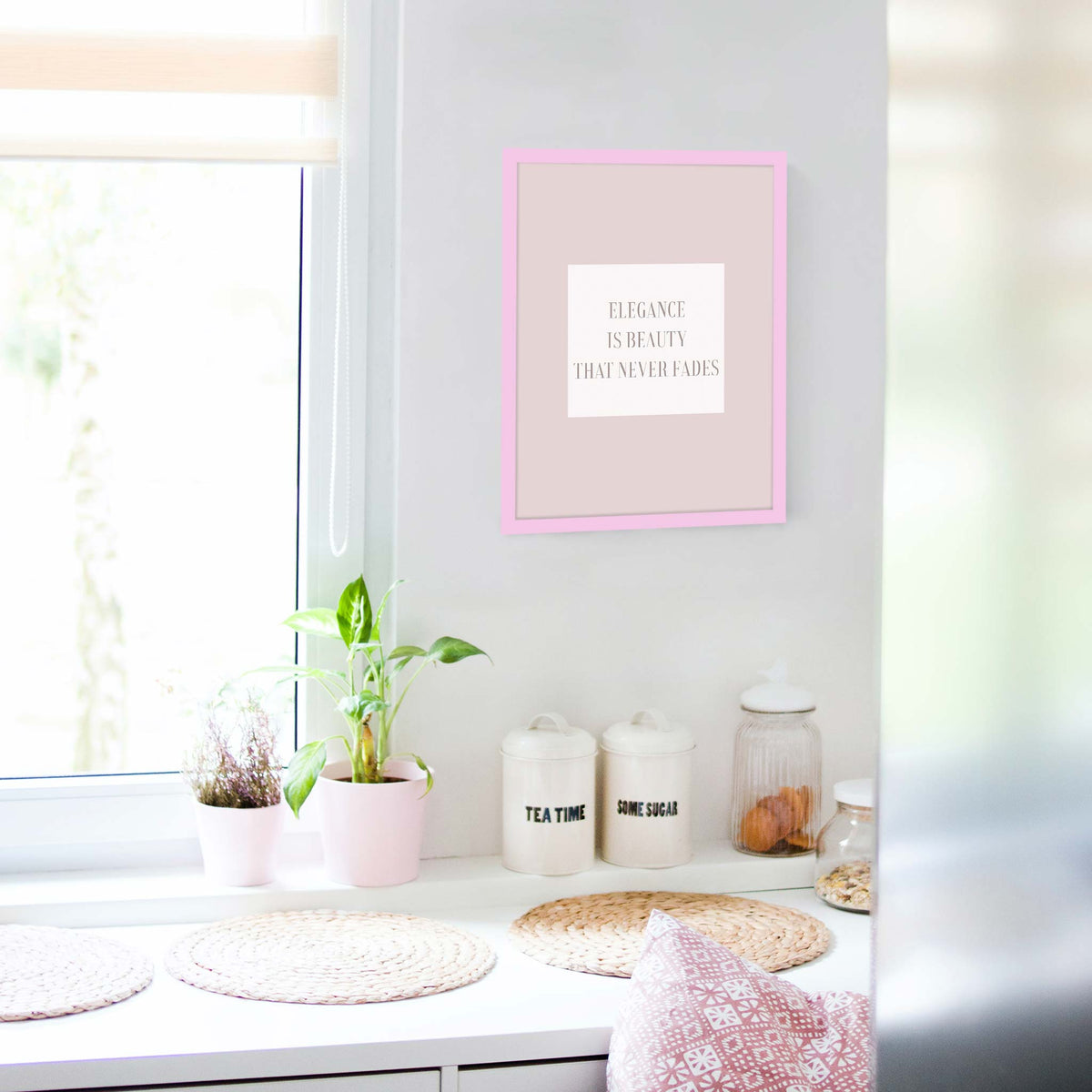 Elegance is beauty that never fades