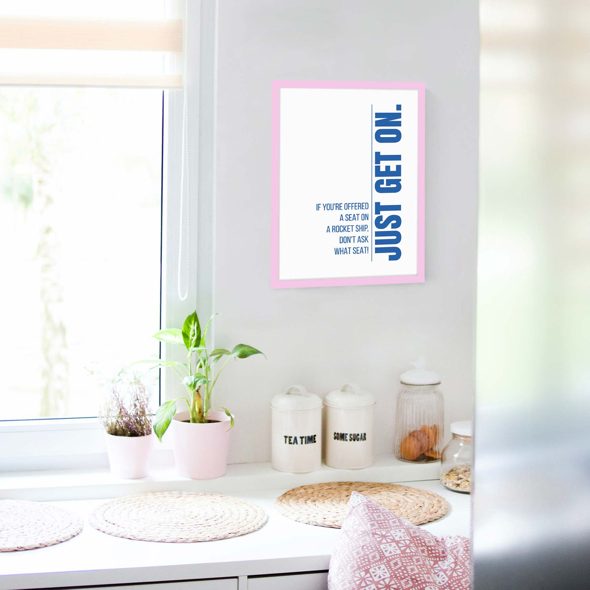 If you&#39;re offered a seat on a rocket ship, don&#39;t ask what seat! Just get on.