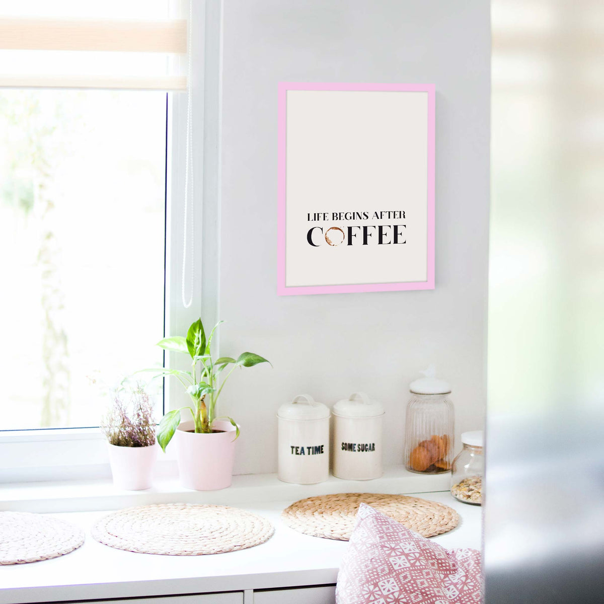 Life begins after coffee