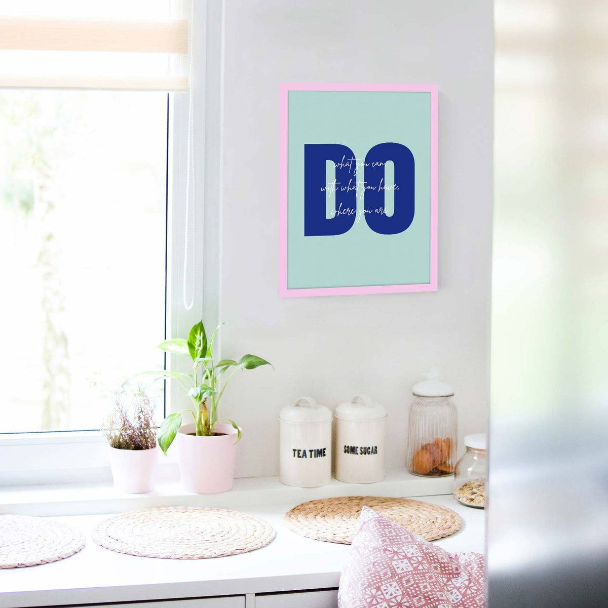 Do what you can, with what you have, where you are