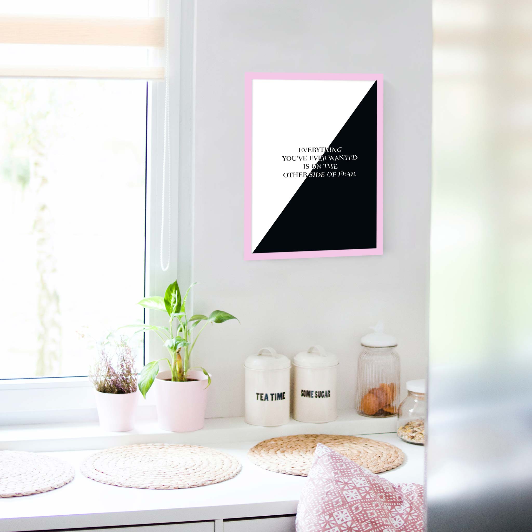 Everything you’ve ever wanted is on the other side of fear