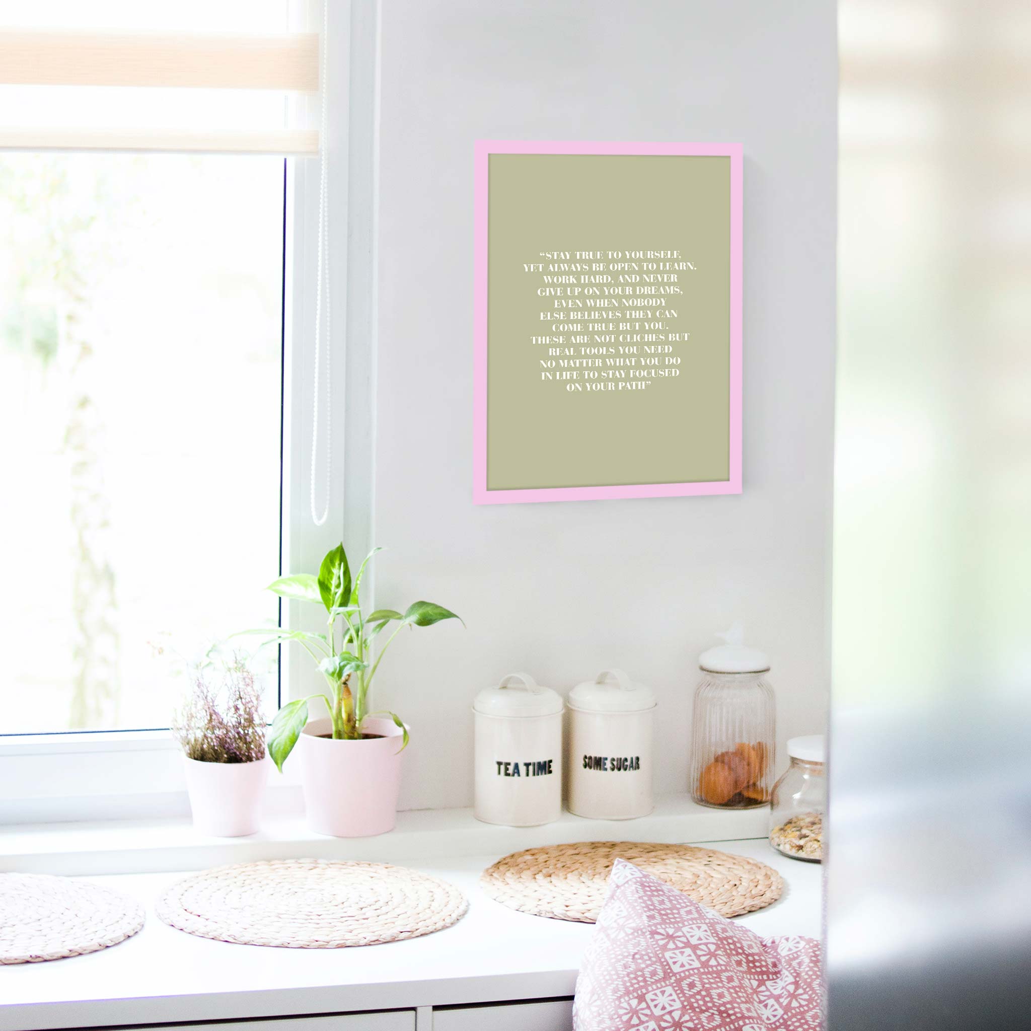 Stay true to yourself, yet always be open to learn. Work hard, and never give up on your dreams, even when nobody else believes they can come true but you.