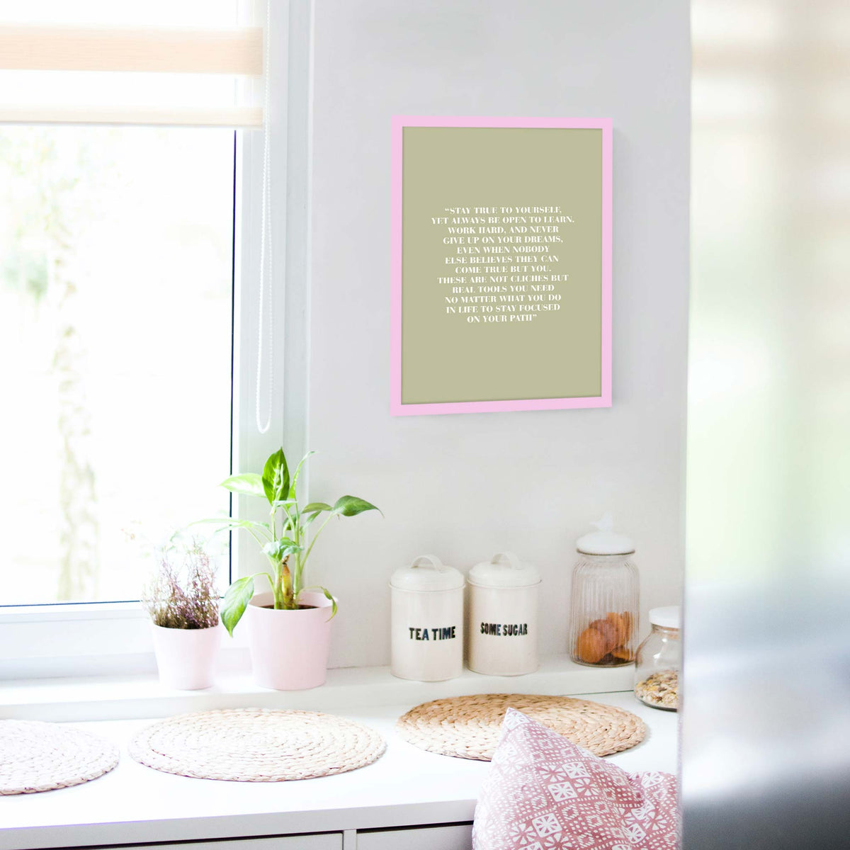 Stay true to yourself, yet always be open to learn. Work hard, and never give up on your dreams, even when nobody else believes they can come true but you.