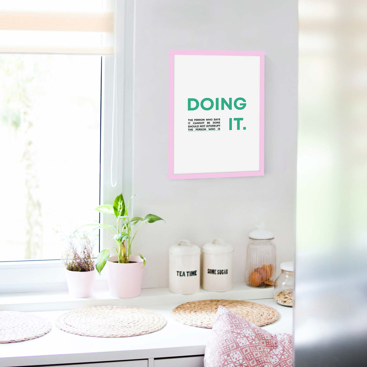 The person who says it cannot be done should not interrupt the person who is doing it