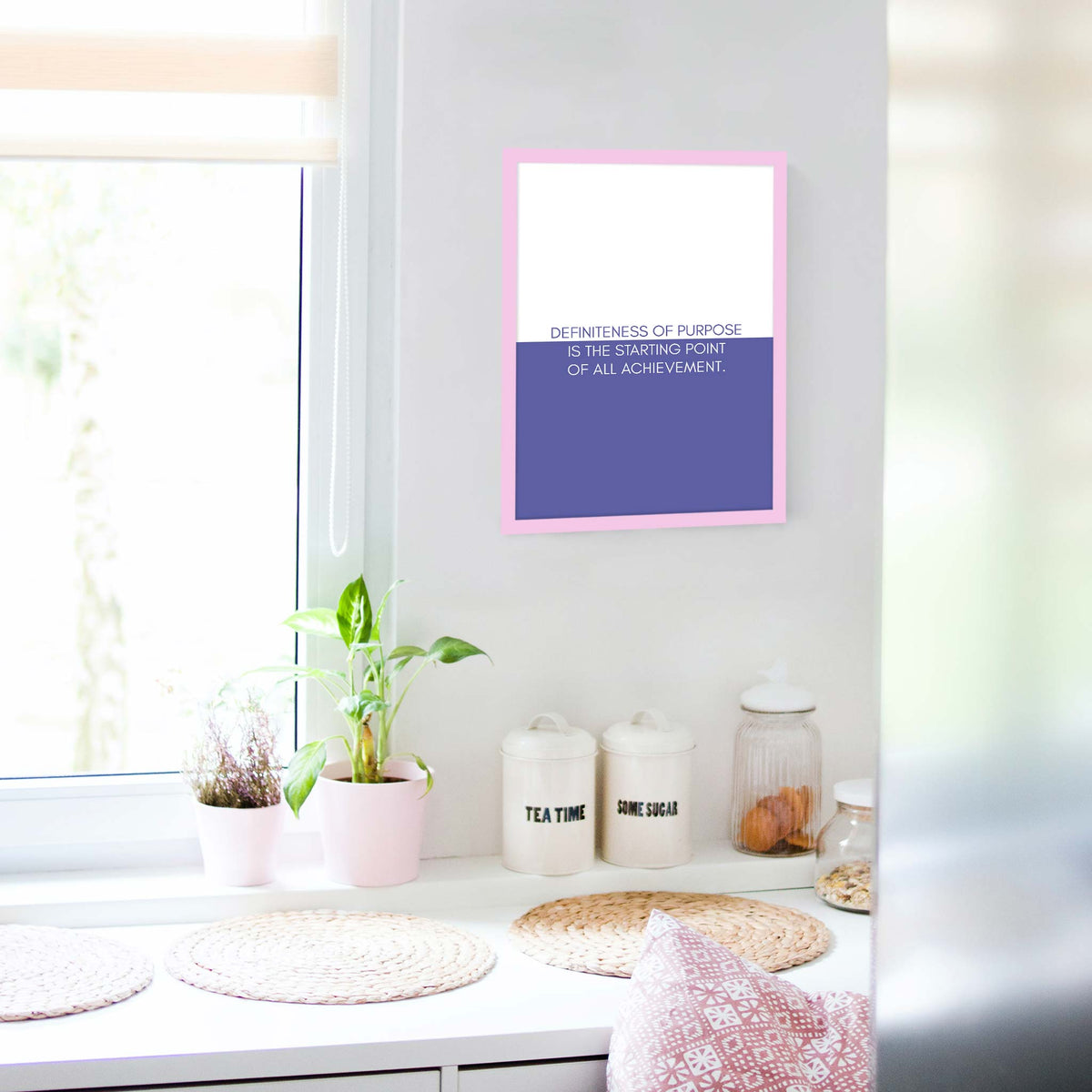 Definiteness of purpose is the starting point of all achievement