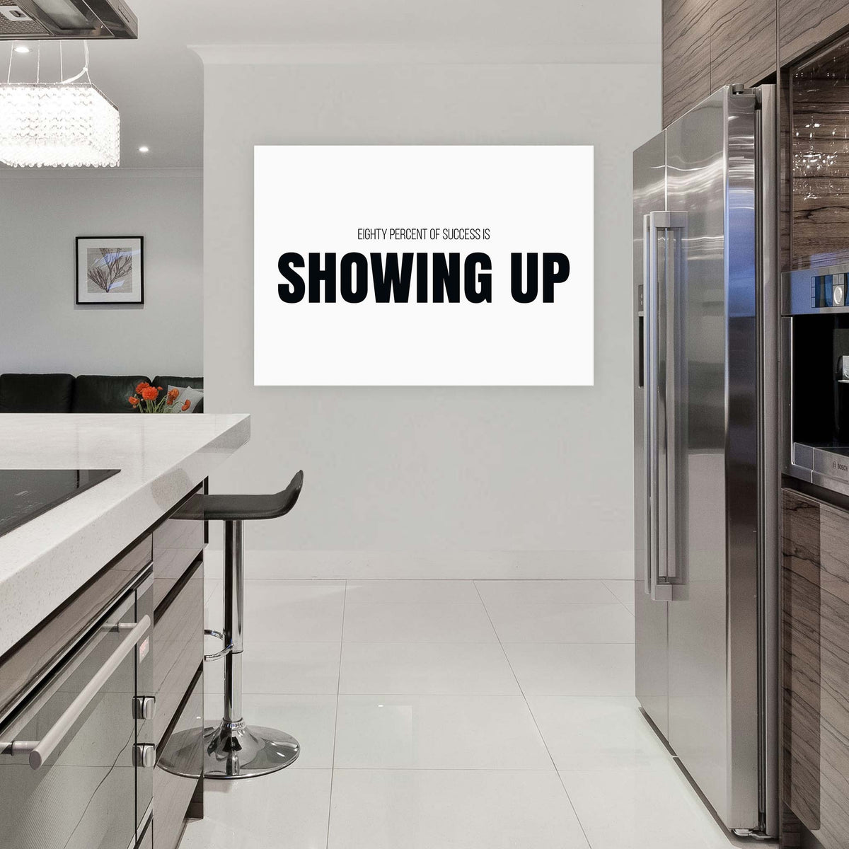 Eighty percent of success is showing up