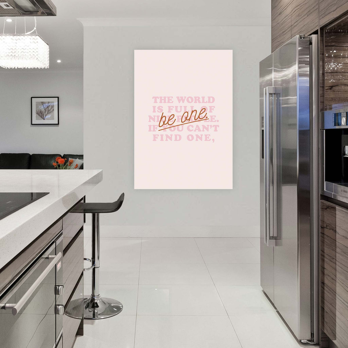 The world is full of nice people. If you can’t find one, be one