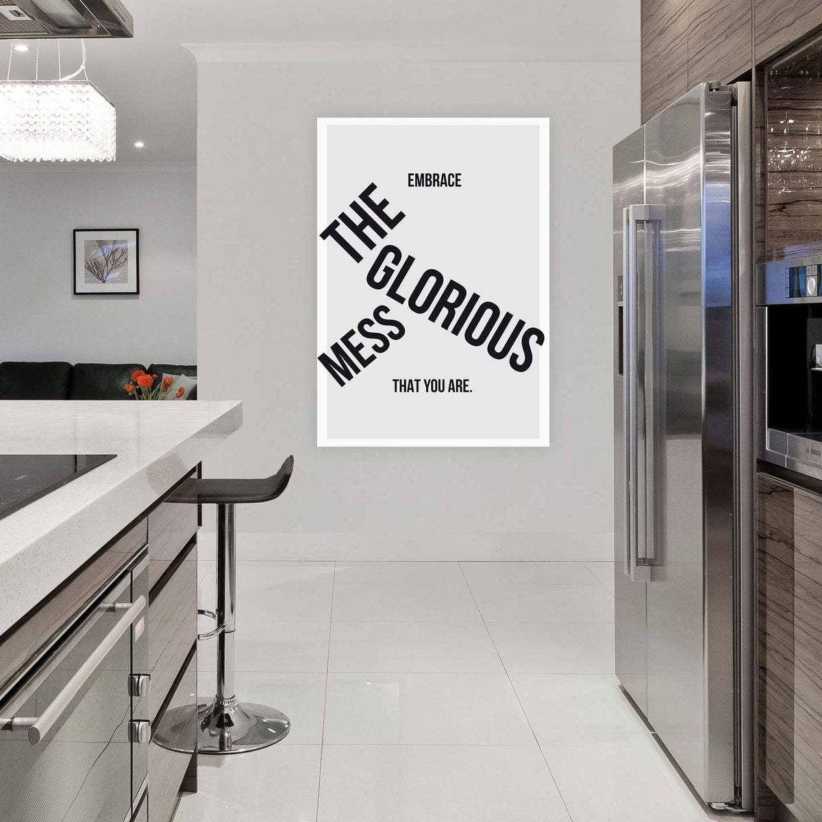 Embrace the glorious mess that you are