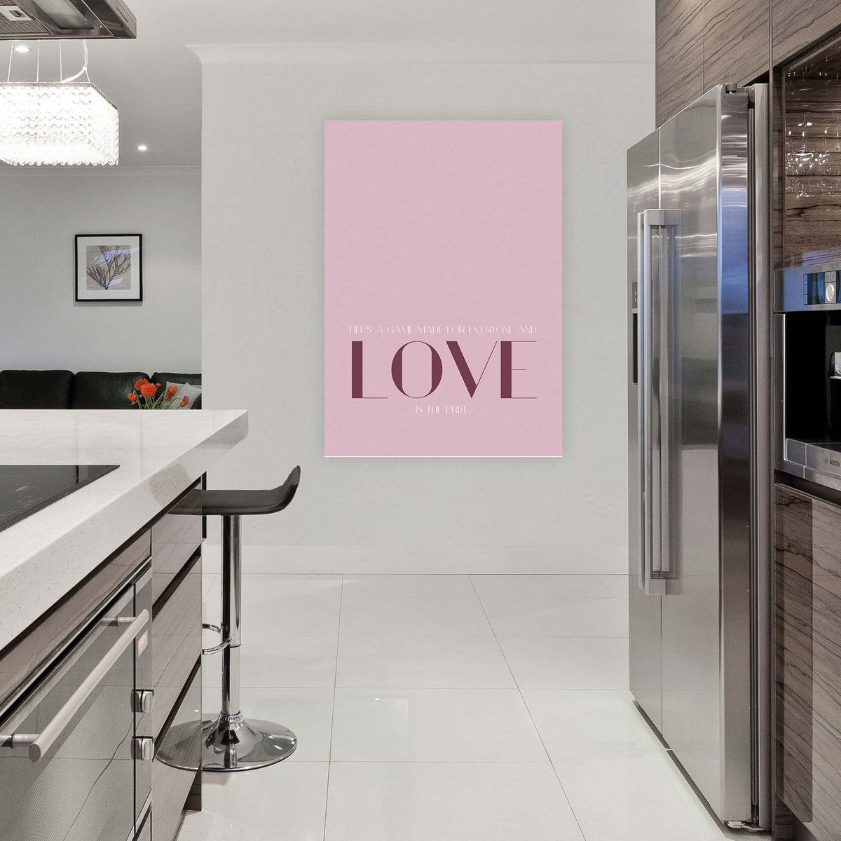 Life’s a game made for everyone and love is the prize