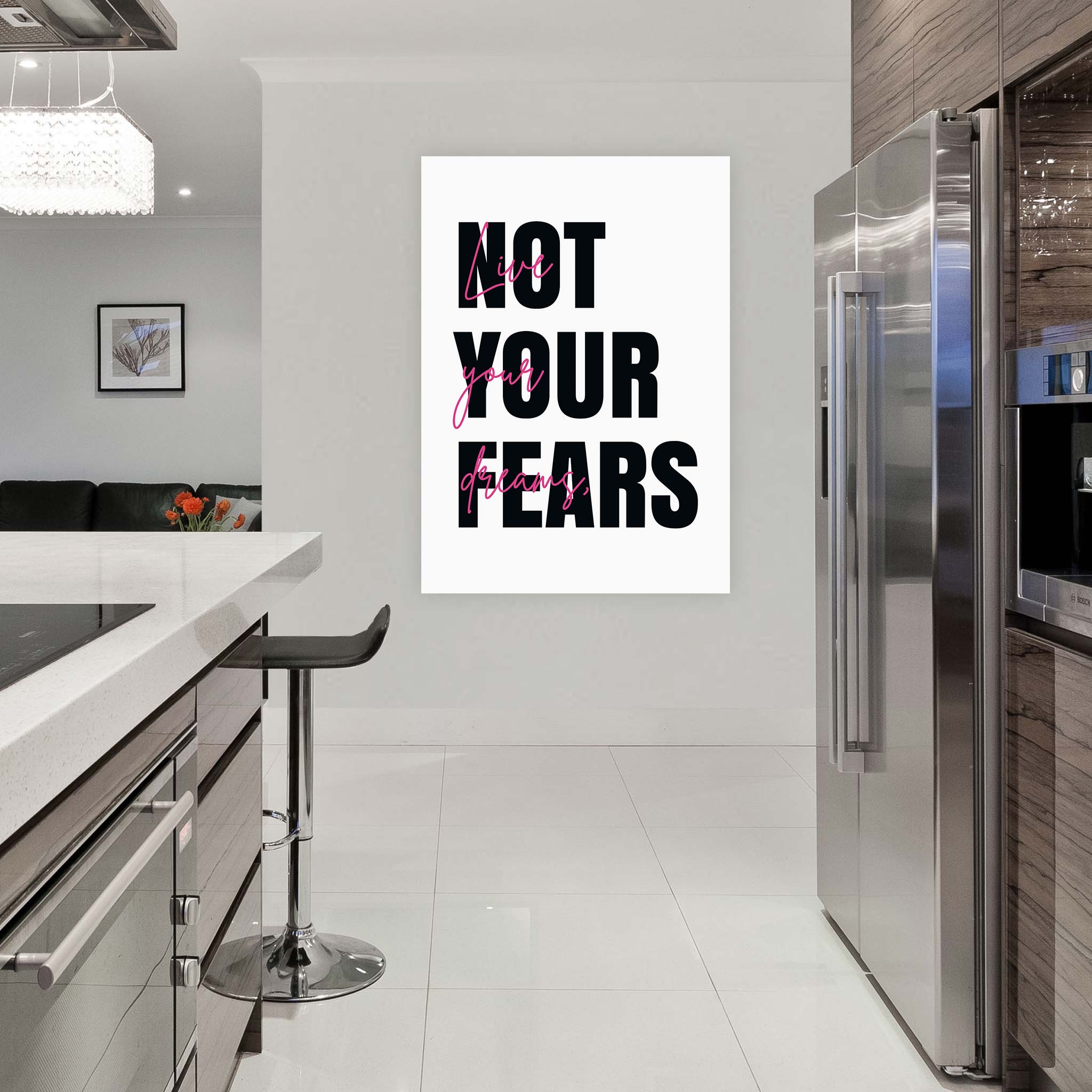 Live your dreams, not your fears