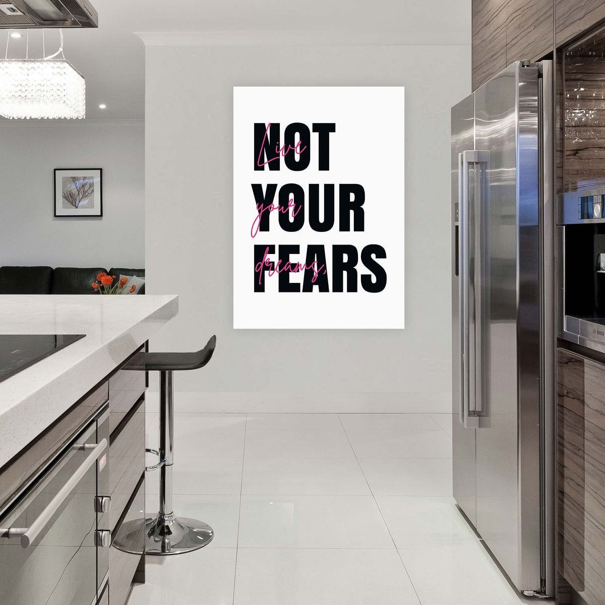 Live your dreams, not your fears