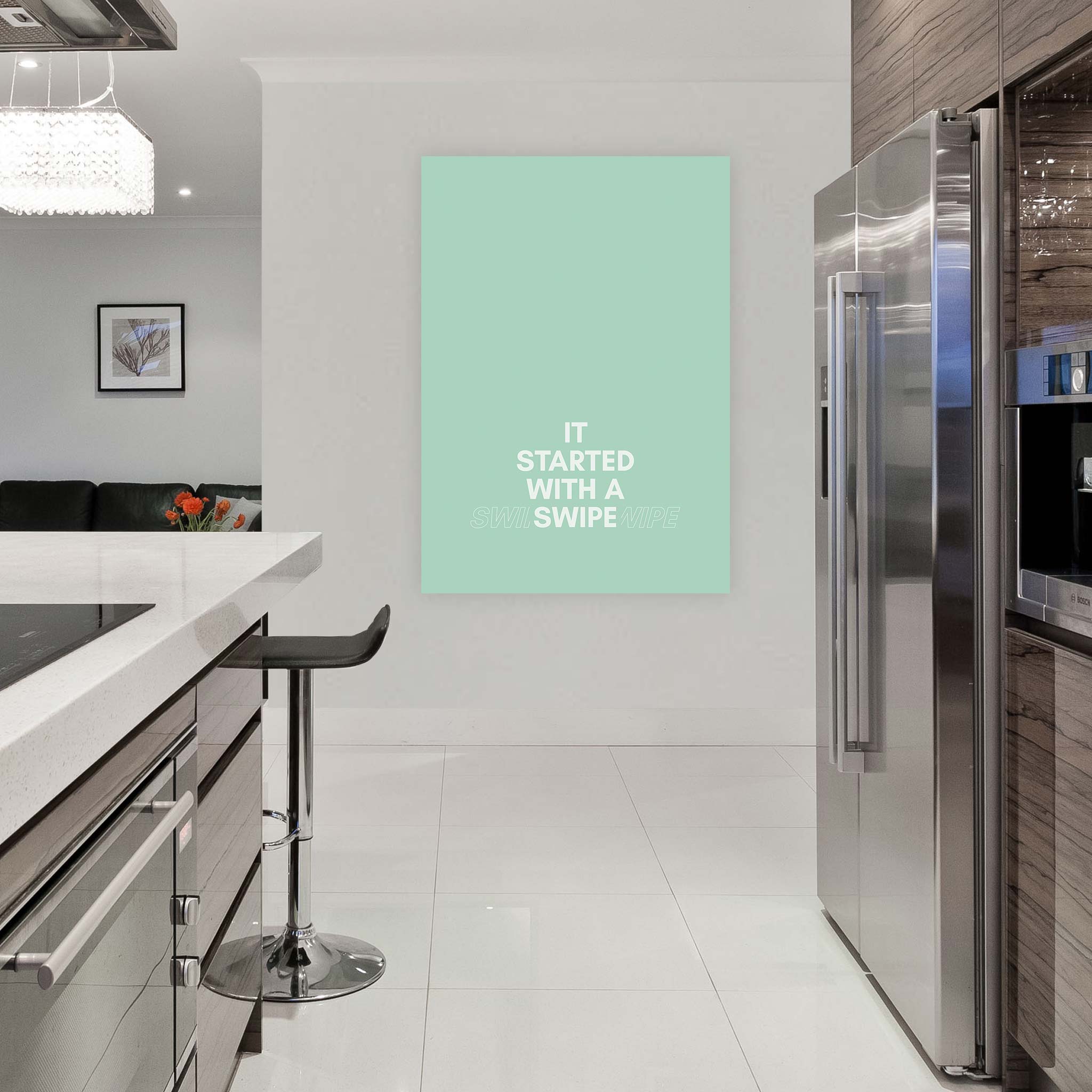 It started with a swipe