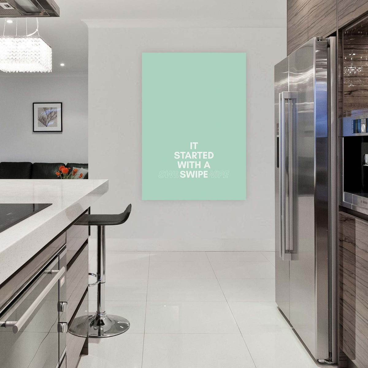 It started with a swipe