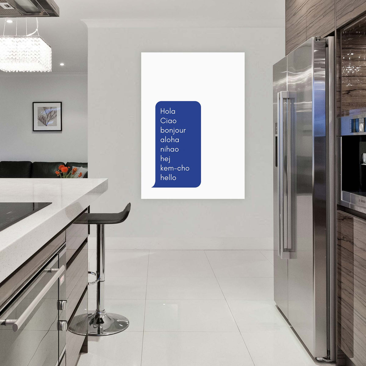 Hola Ciao bonjour aloha nihao hej kem-cho hello