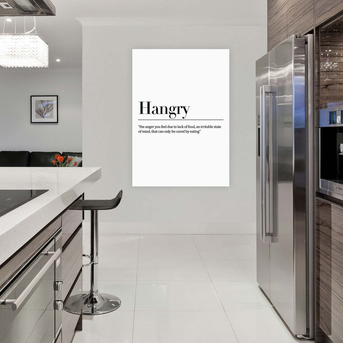 Hangry- &#39;the anger you feel due to lack of food, an irritable state of mind, that can only be cured by eating&#39;