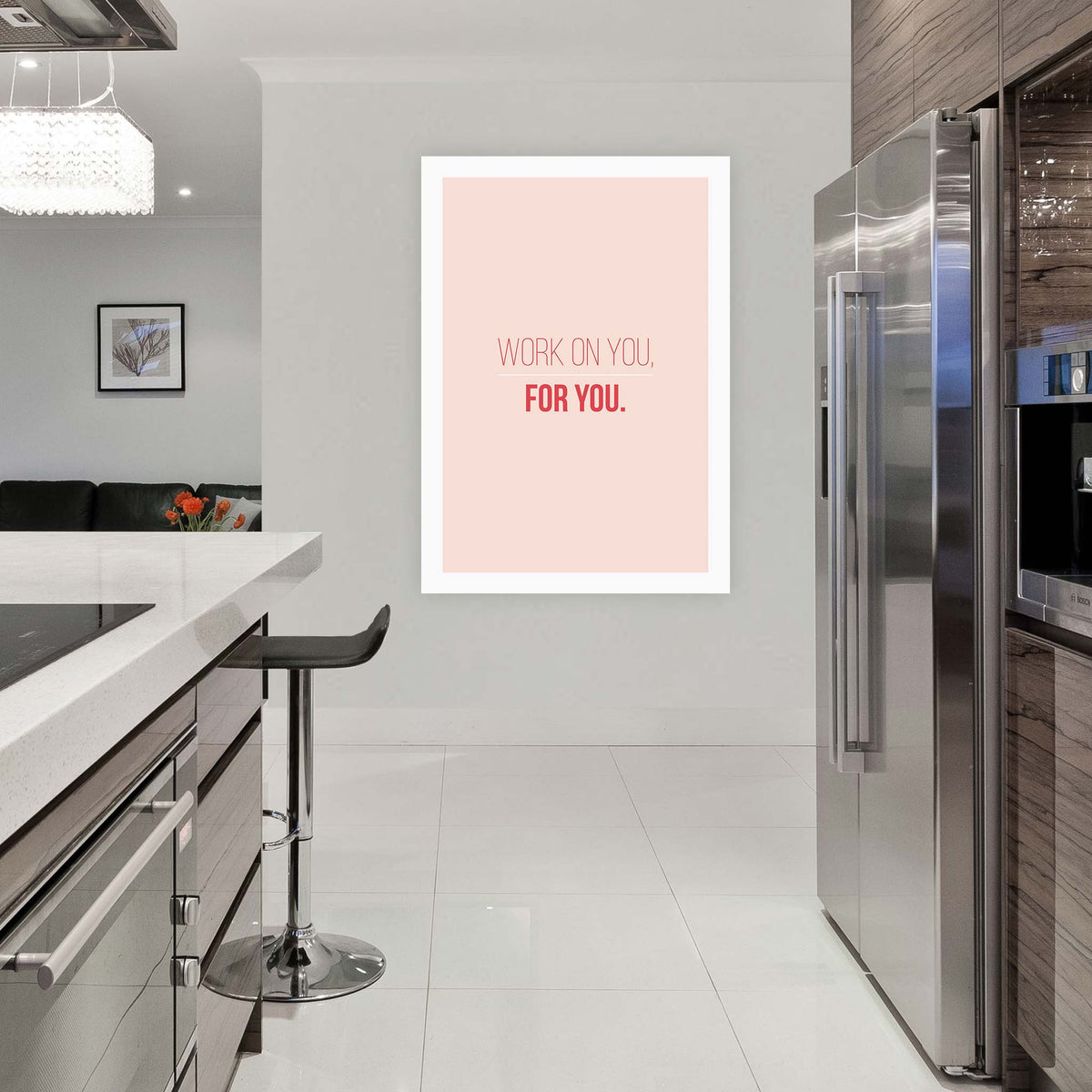 Work on you, for you