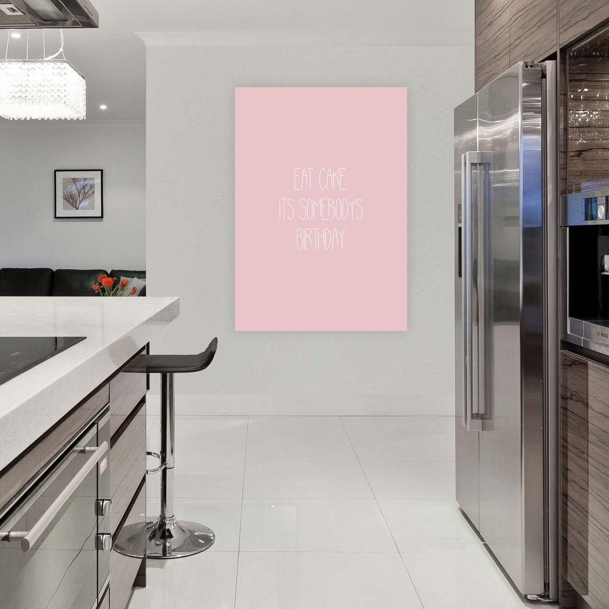 Eat cake. Its somebody’s birthday