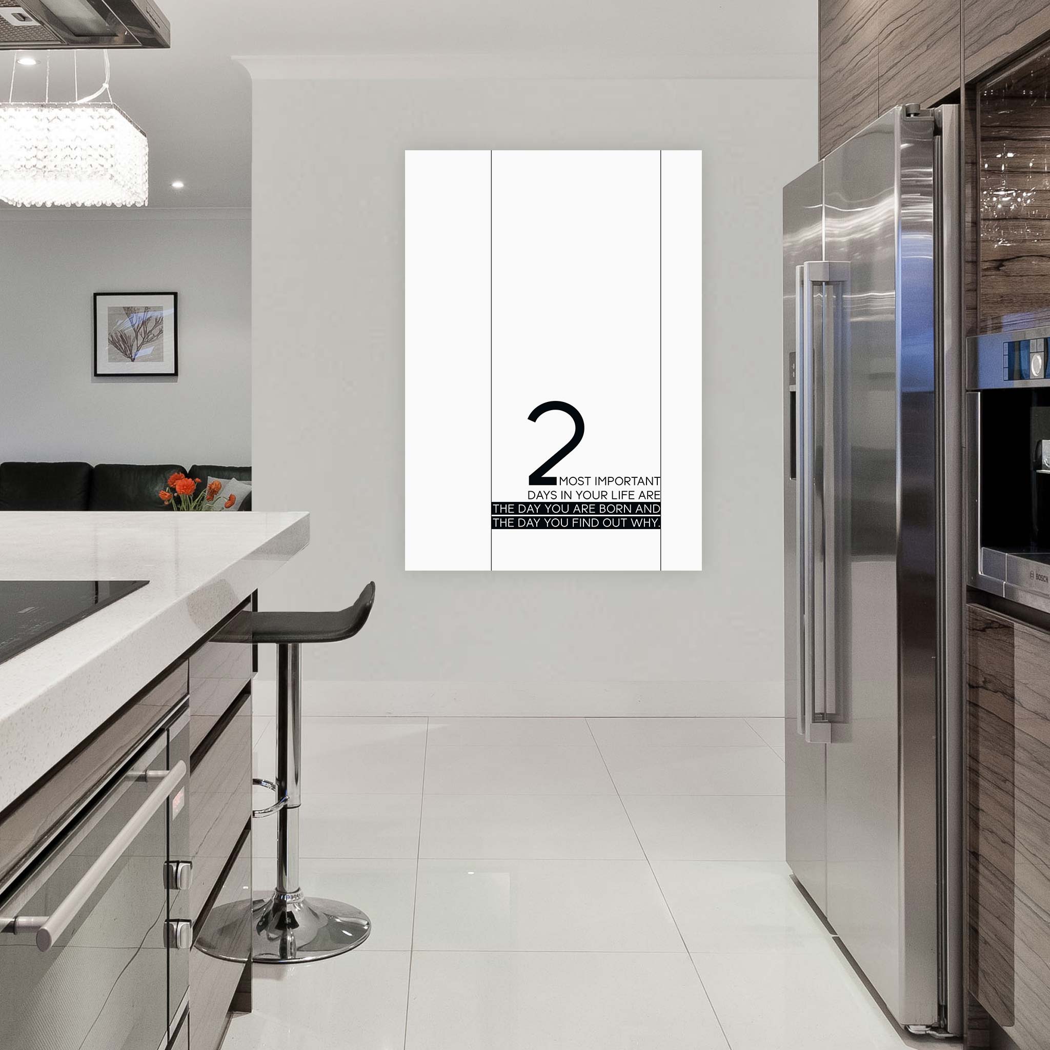 The two most important days in your life are the day you are born and the day you find out why