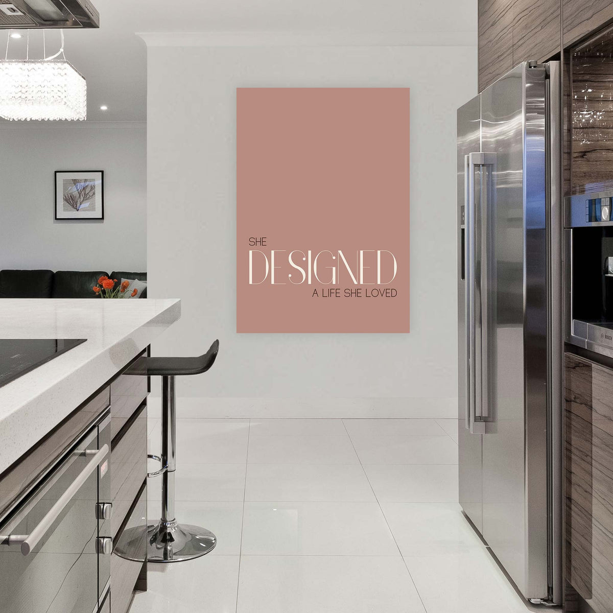 She designed a life she loved